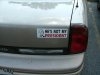 He's not my president bumper sticker