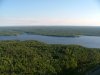 View of the Ottawa River from atop Mount Martin (GPS: N46�06.996' ; W77�26.032')