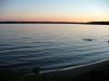Past twilight on the Ottawa River near the Mount Martin Trailhead