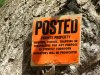 Posted - Private Property Sign