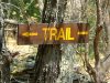 Trail sign