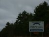 Blue Sky Region sign on Highway 17, Ontario