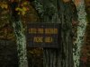 Sign for Little Pine Orchard Picnic Area, Catskills, New York State
