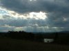 View of the Catskill Mountains from River Road