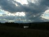 View of the Catskill Mountains from River Road
