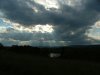 View of the Catskill Mountains from River Road