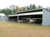 Deep River / Rolphton Airstrip aircraft hangers
