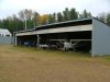 Deep River / Rolphton Airstrip aircraft hangers