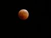 Blood Red fully eclipsed moon