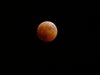 Blood Red fully eclipsed moon
