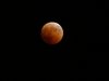 Blood Red fully eclipsed moon