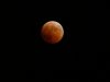 Blood Red fully eclipsed moon
