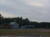 Taking off from Deep River airstrip