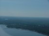 Aerial view: Deep River from the air, photo taken up-river on Quebec side of Ottawa River