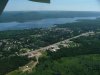 Aerial view: Highway 17, Deep River Township, Ottawa River and Mount Martin