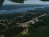 Aerial view: Highway 17, Deep River Township, Ottawa River and Mount Martin