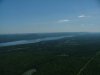 Aerial view: In the distance is Deep River, Ottawa River and Mount Martin