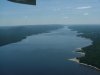 Aerial view: Point Alexander, Deep River township, Ottawa River and Mount Martin