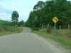 Driving on the Old Nicabeau Road to Northfork Country Kitchen