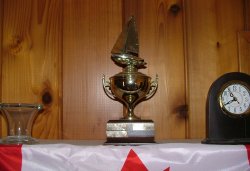 Ontario Provincial Police (OPP) boat in Deep River Marina