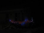 First attempt at Christmas Lights outside the house (10th December 2009)