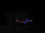 First attempt at Christmas Lights outside the house (10th December 2009)