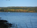 Ottawa River Autumn / Fall scene viewed from the Deep River Silver Spoons C trail