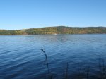 Ottawa River Autumn / Fall scene viewed from the Deep River Silver Spoons C trail