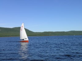 Taser on the Ottawa River at Deep River