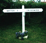 Signpost to Cranswick