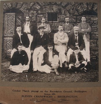 Cranswick WWI sent by Geoff Lowe