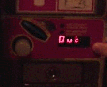 Ominous View of Daresbury Laboratory Coke Machine of Shame