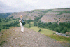 The view from Castle Dinas Bran