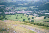 The view from Castle Dinas Bran towards Llangollen