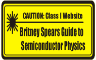 Britney Spears guide to Semiconductor Physics: semiconductor physics, Edge Emitting Lasers and VCSELs
