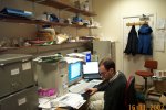 Lachlan's Birkbeck College Basement office
