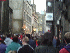 Walking up the Royal Mile to attend the Edinburgh Tattoo