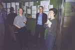 Scott, Malcolm and Elizabeth at the 1999 SRS User Meeting Poster Session