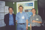 Malcolm, Dave and Scott at the 1999 SRS User Meeting Poster Session