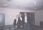 The Three Amigos in Kilts - Scott, Dave and John