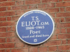 T. S. Eliot Blue Plaque