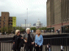 At the Tate Modern with the Thames and St Pauls Cathedral in the background