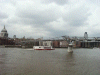 The Thames, Millennium Bridge and St Paul's Cathedral