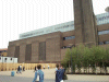 Outside the Tate Modern