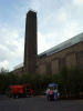 Outside the Tate Modern