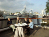 Eating at Thai Restaurant near Hays Galleria and HMS Belfast