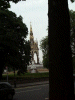 The recently restored Albert Memorial, opposite The Royal Albert Hall
