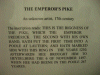 The Emperor's Pike