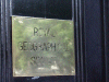 Sign on the door of the Royal Geographical Society