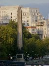 View of Cleopatra's Needle from Hungerford Bridge